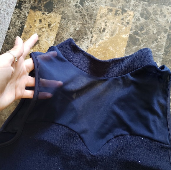 🎉🎉Host Pick🎉🎉 Navy Sparkle Dress! - Picture 4 of 6